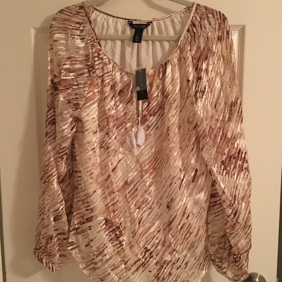 White House Black Market Blouse - Picture 1 of 4